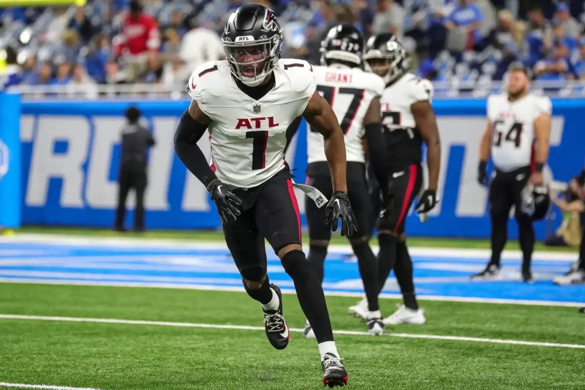 Jeff Okudah performed well in his first start for the Atlanta Falcons in Week 4.